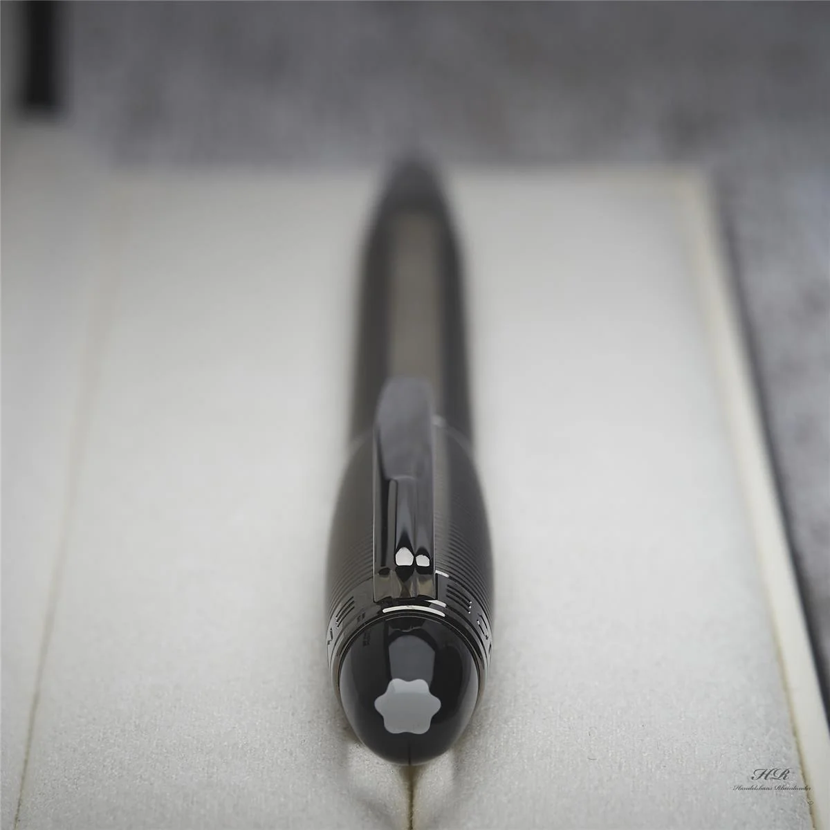 Montblanc Starwalker Midnight Black Metal Rollerball Fineliner ID 105648 OVP - Image 5