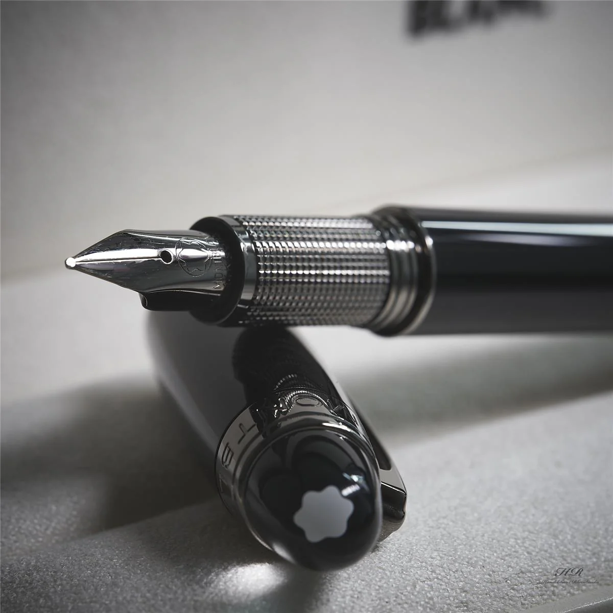 Montblanc Starwalker Midnight Black Resin Line Füllfederhalter ID 105655 mit OVP - Image 3