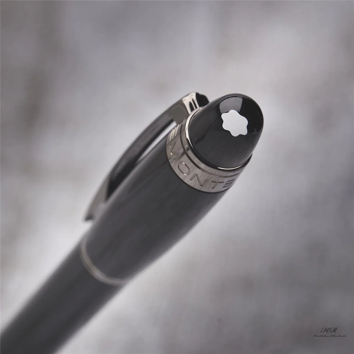 Montblanc Starwalker Midnight Black Resin Line Füllfederhalter ID 105655 mit OVP - Image 5