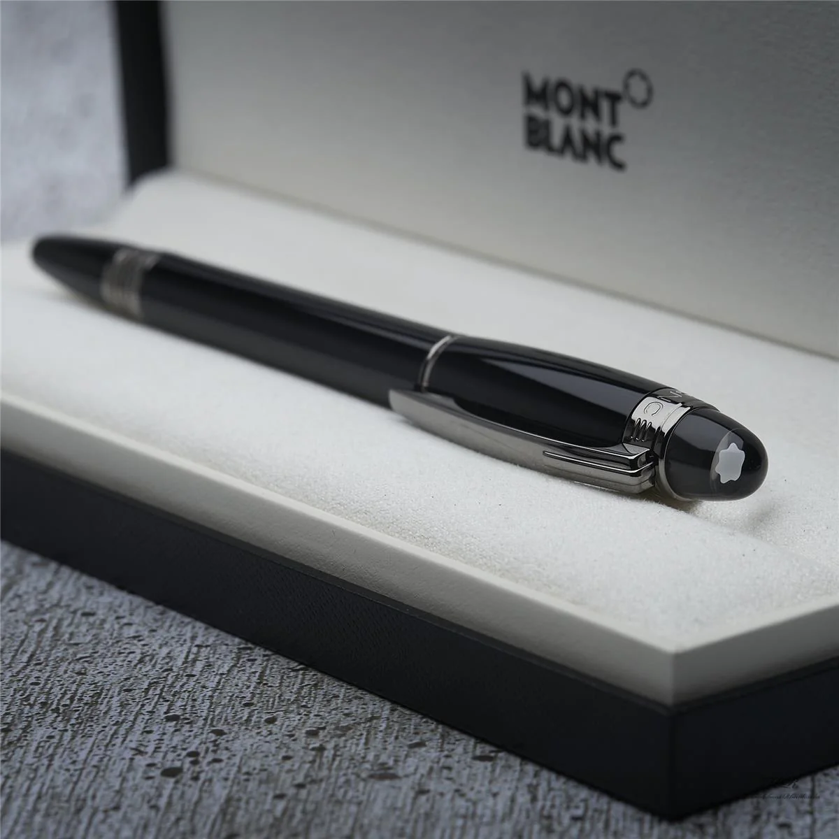 Montblanc Starwalker Midnight Black Roller Ball Fine Liner No 105656 mit OVP - Image 2