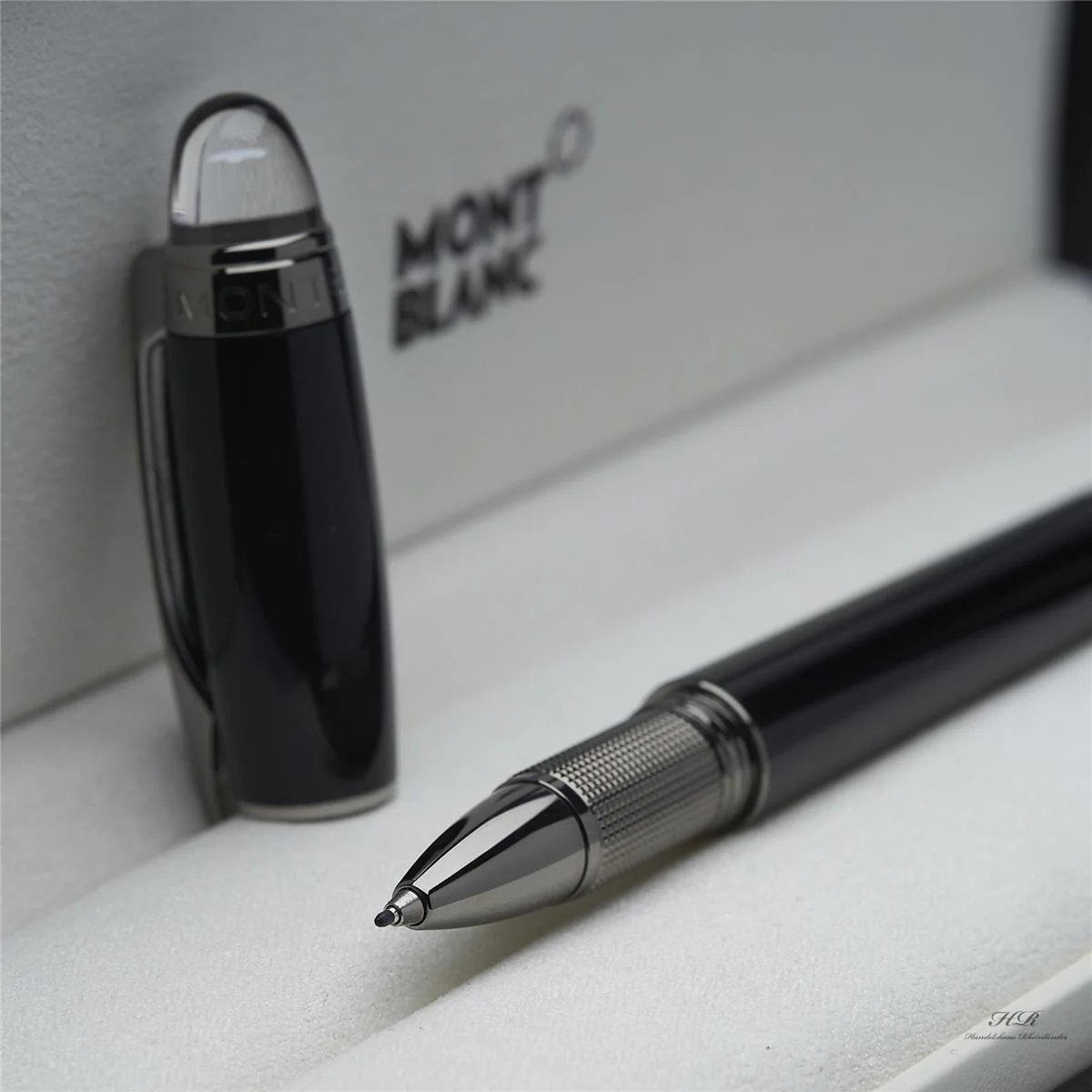 Montblanc Starwalker Midnight Black Roller Ball Fine Liner No 105656 mit OVP - Image 3