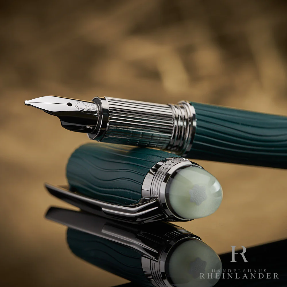 Montblanc Starwalker Polargreen Resin Füllfederhalter ID 132902 - Image 5