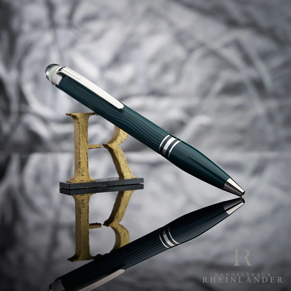 Montblanc Starwalker Polargreen Resin Kugelschreiber Ballpoint Pen ID 132904