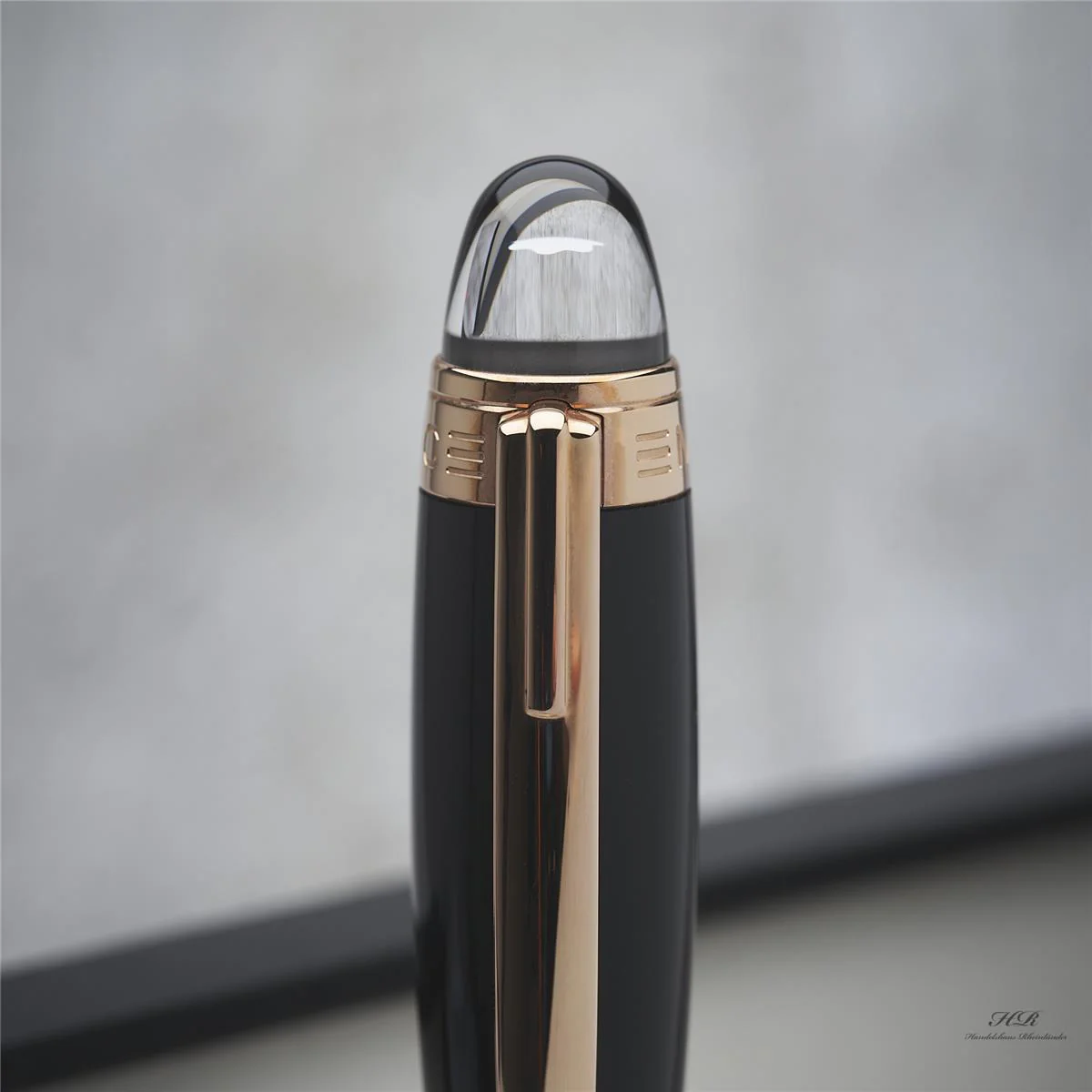 Montblanc Starwalker 14K Red Gold Black Resin Line Füllfederhalter ID 105651 OVP - Image 6