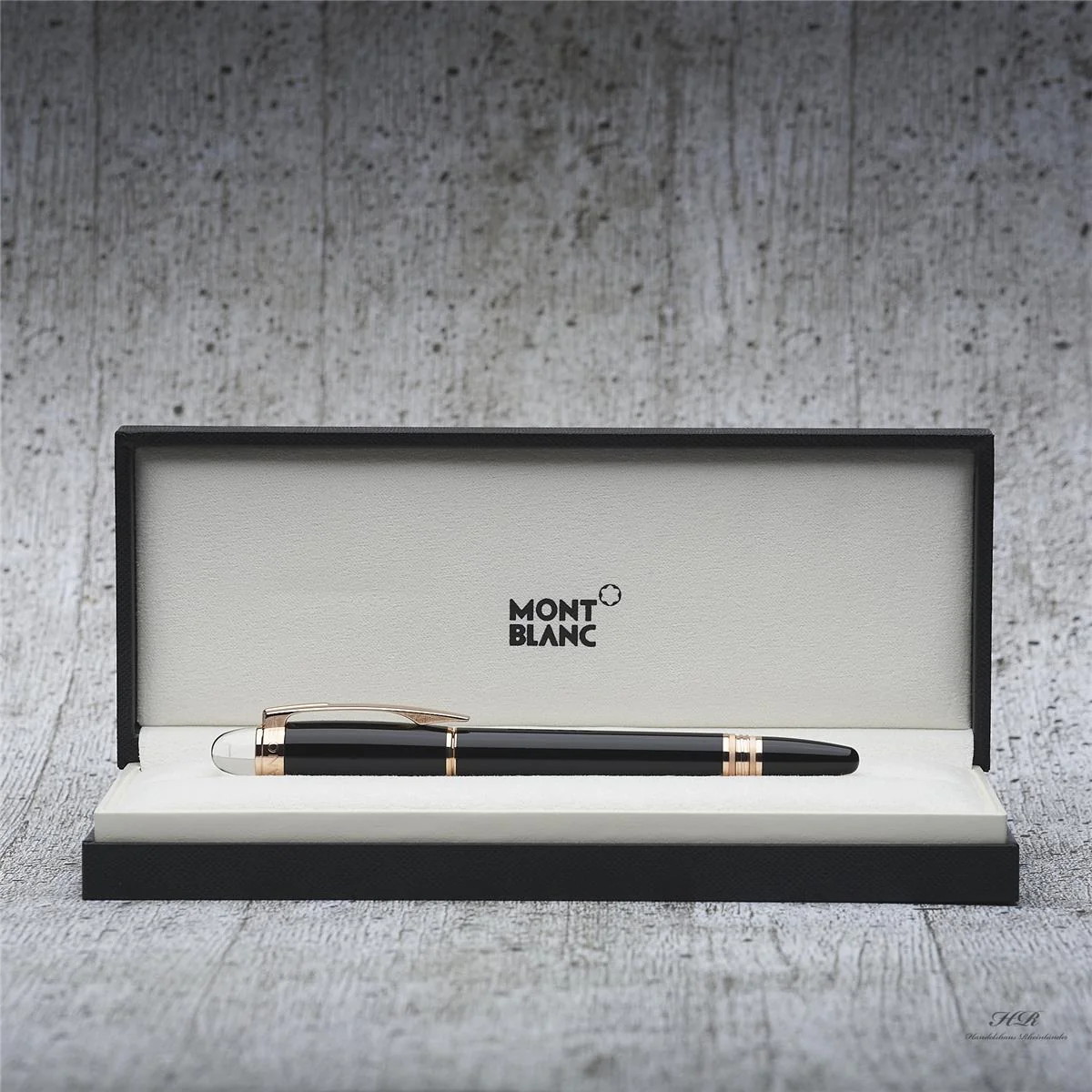 Montblanc Starwalker Red Gold Black Resin Line Rollerball Fineliner ID 105652