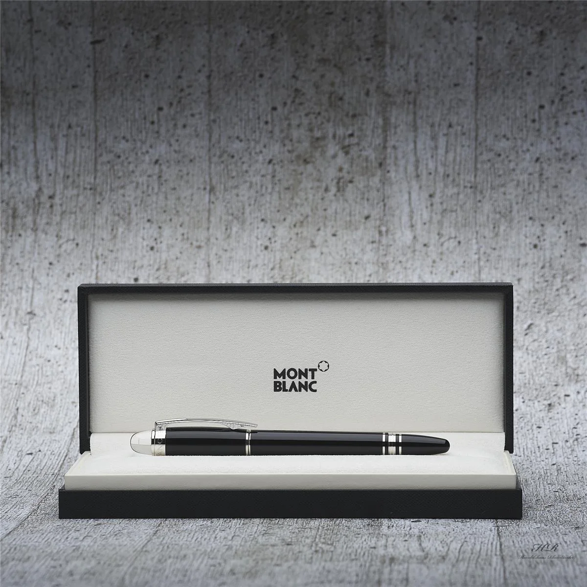 Montblanc Starwalker Resin Line Roller Ball Liner Black Platiniert ID 08485 OVP