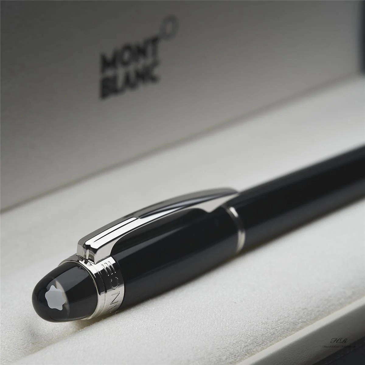 Montblanc Starwalker Resin Line Roller Ball Liner Black Platiniert ID 08485 OVP - Image 2