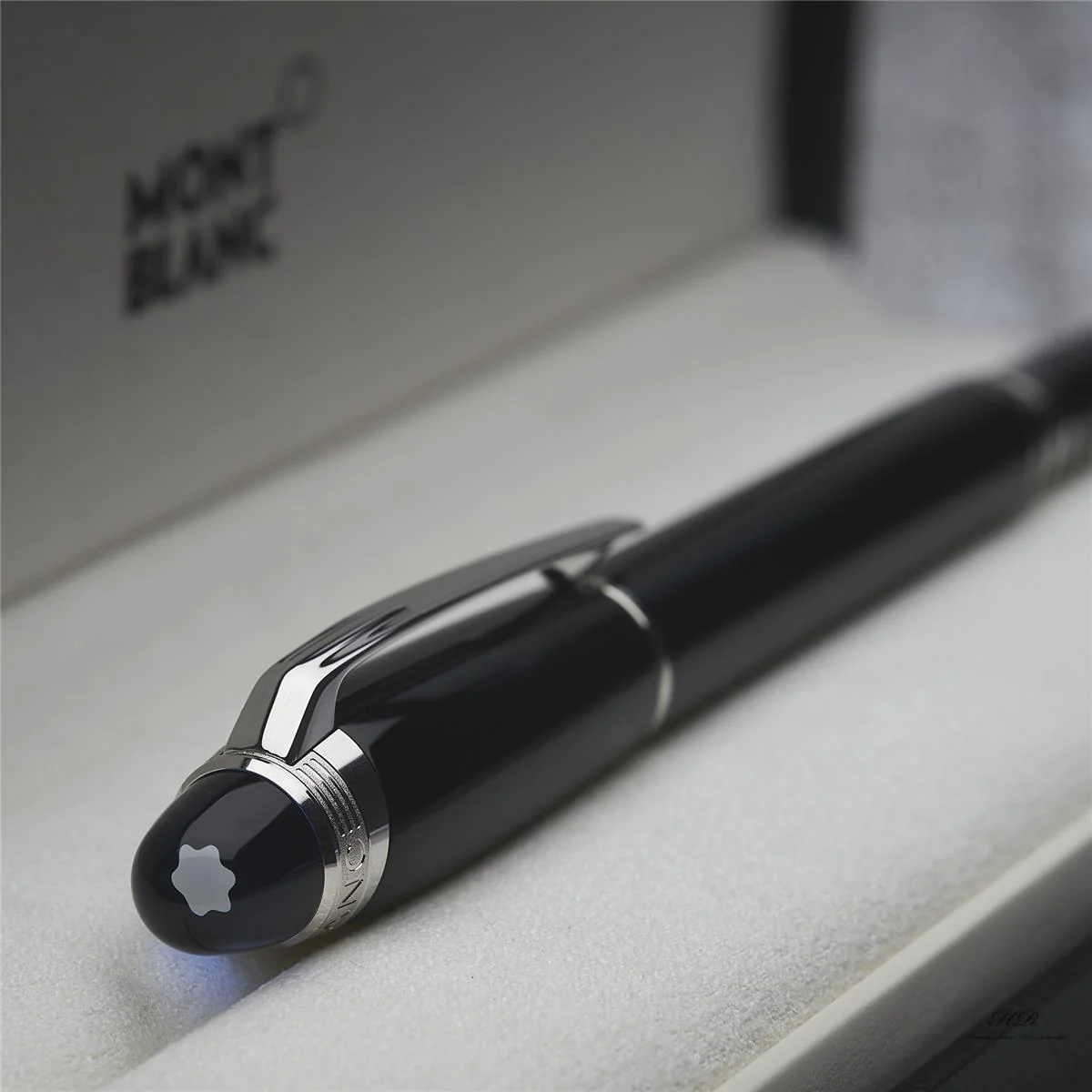 Montblanc Starwalker Resin blaue Kappe ID 132533-118845 Füllfederhalter 2019 - Image 2