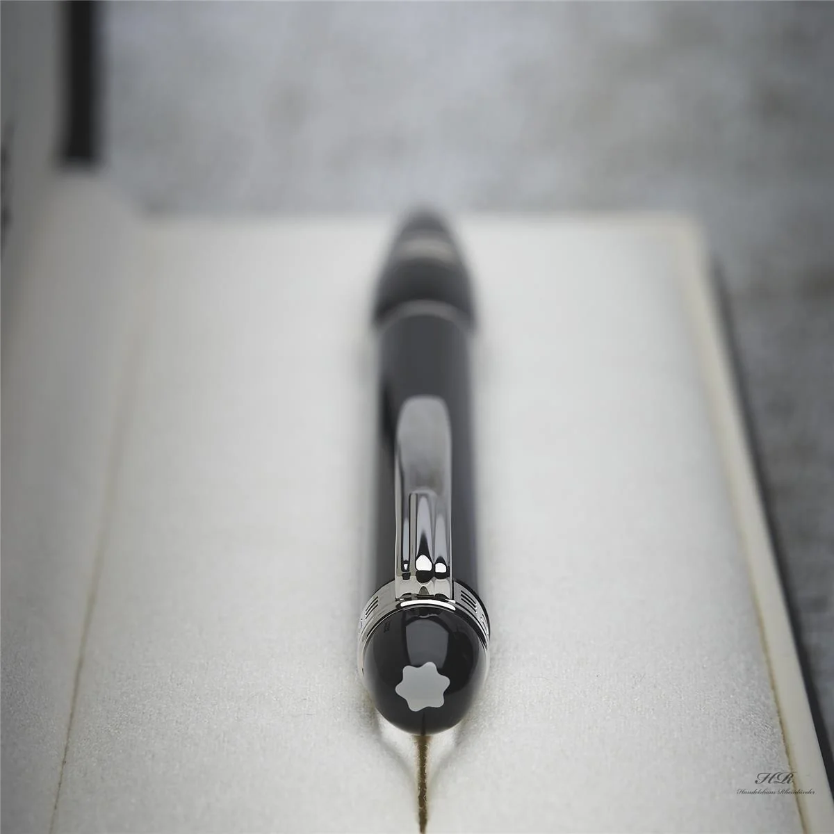 Montblanc Starwalker Resin Line Kugelschreiber Schwarz Platiniert ID 08486 OVP - Image 4