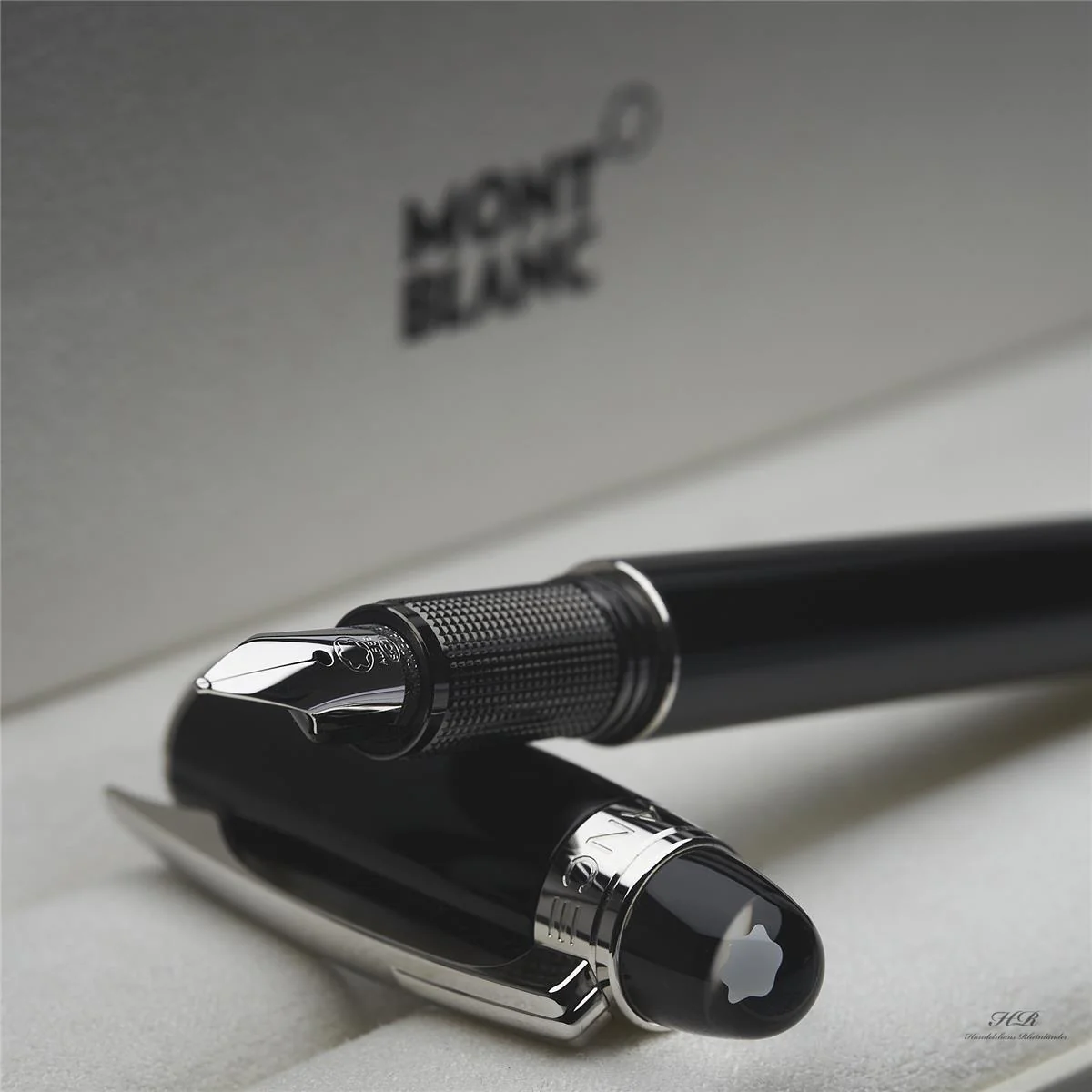 Montblanc Starwalker Resin Line Füllfederhalter Edelharz platiniert ID 08482 OVP - Image 6