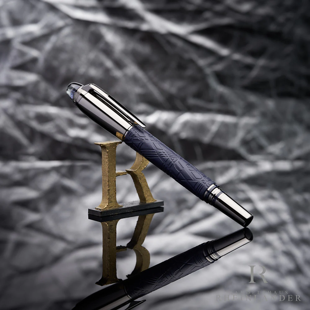 Montblanc Starwalker Spaceblue Doue Rollerball Fineliner ID 130216