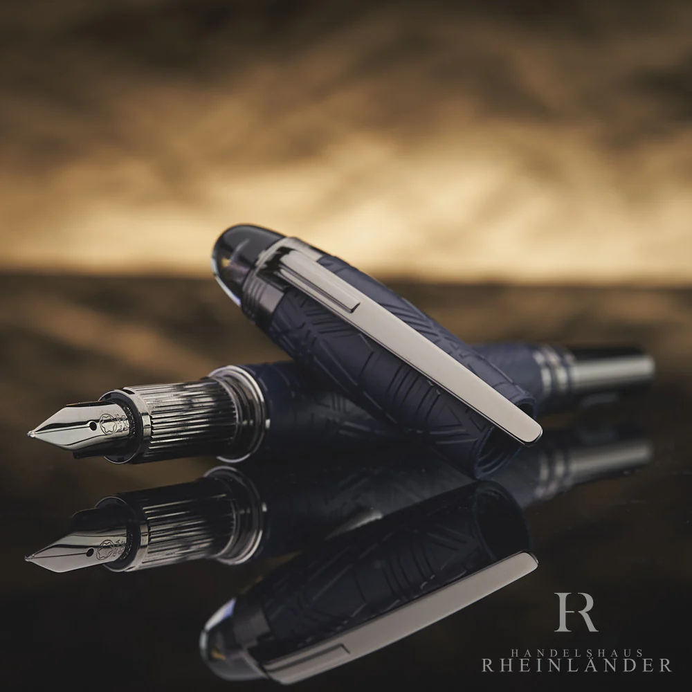 Montblanc Starwalker Spaceblue Resin Fountain Pen ID 130211 - Image 5