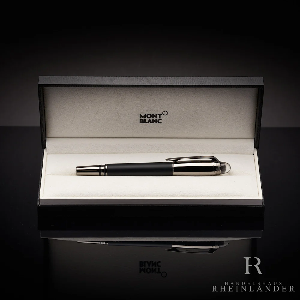 Montblanc Starwalker Ultra Black Doué Rollerball Fineliner Schwarz ID 126365 OVP