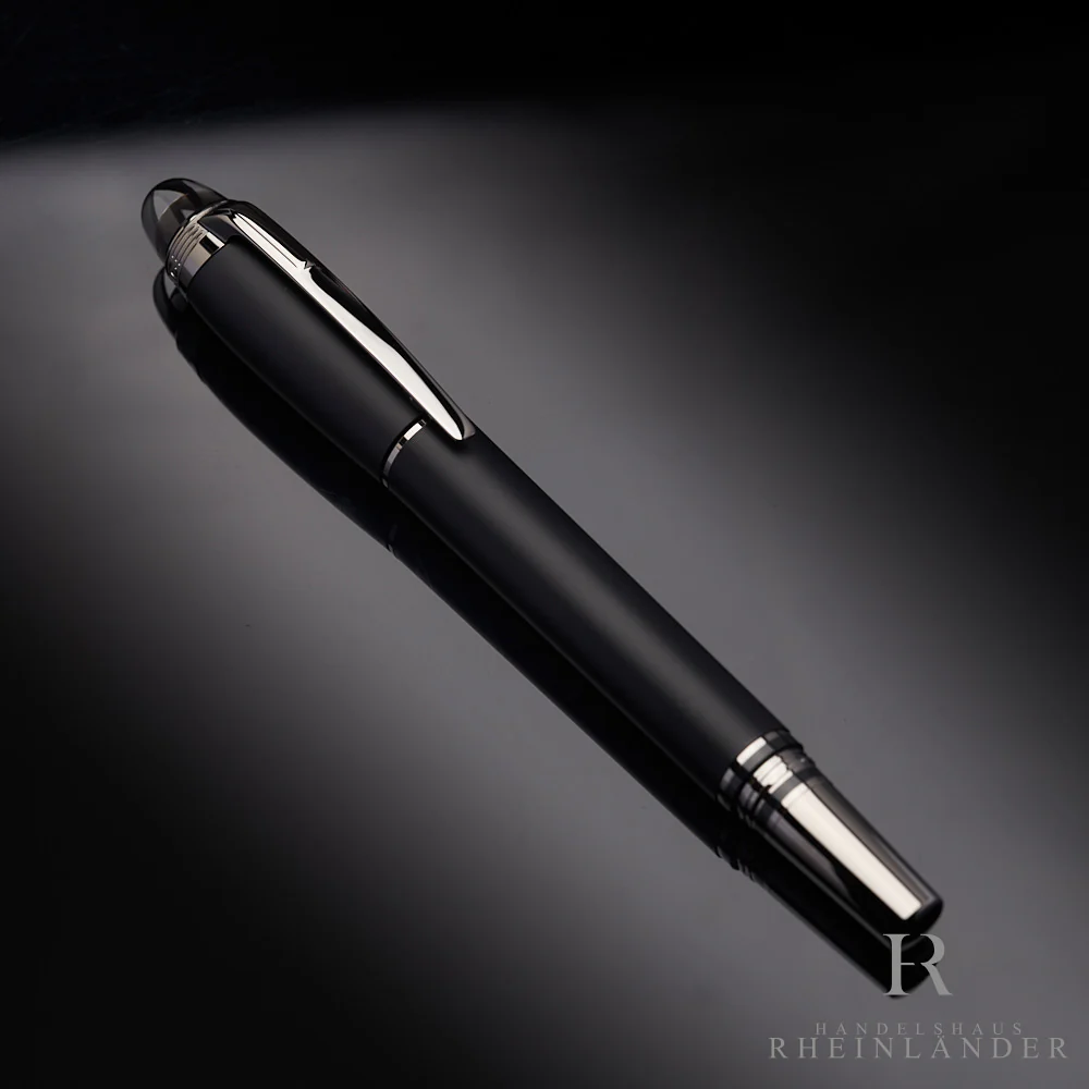 Montblanc Starwalker Edelharz Ultra Black Rollerball Fineliner ID 132516-126341 - Image 2