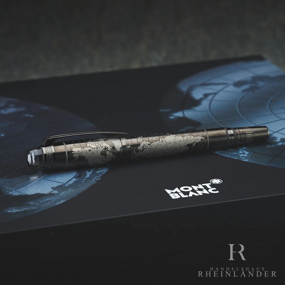Montblanc Starwalker World Time Special Edition Fine Liner Rollerball ID 112704 - Image 3