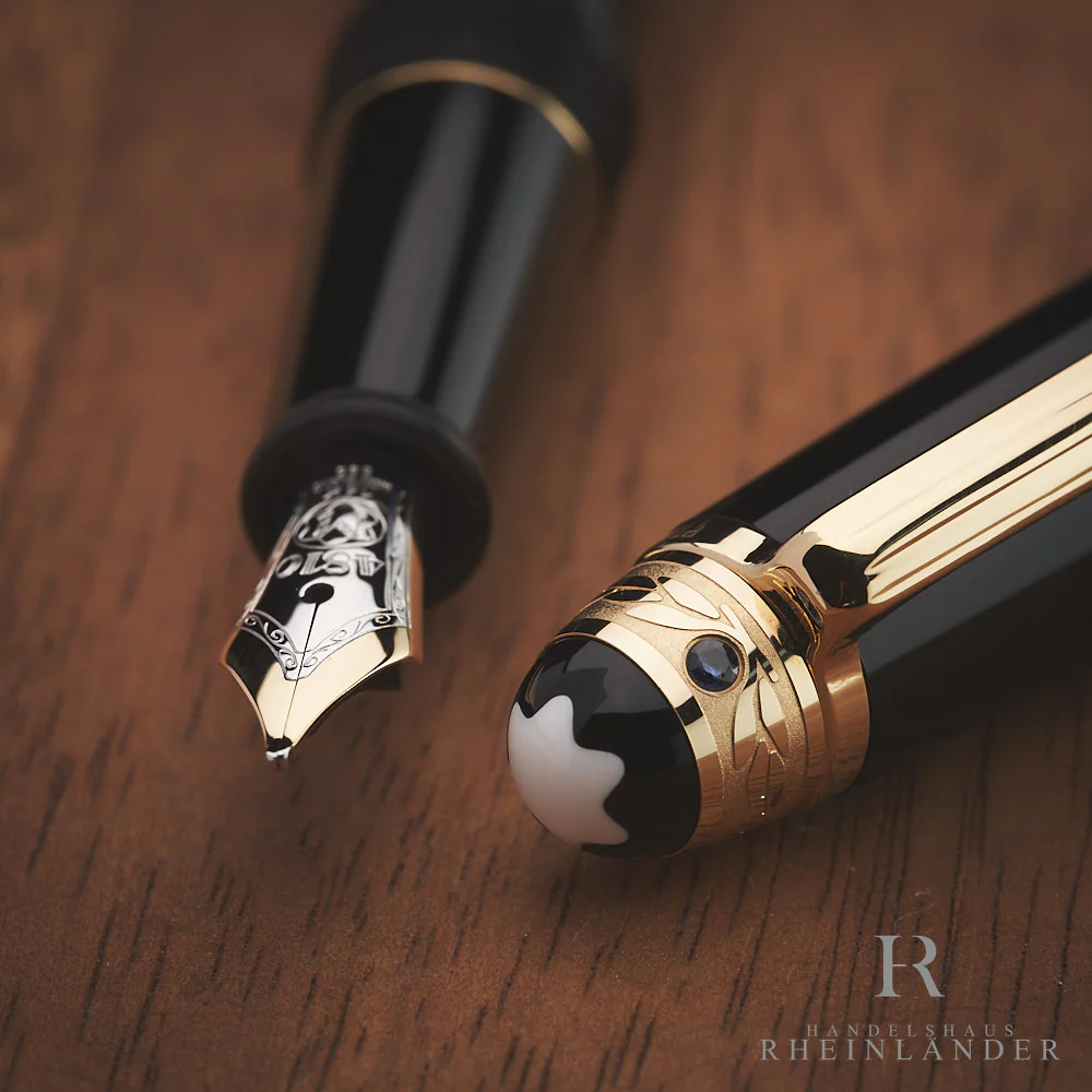 Montblanc Meisterstück Unicef Edition 2009 Classique No 145 Füller ID 105605 OVP - Image 5