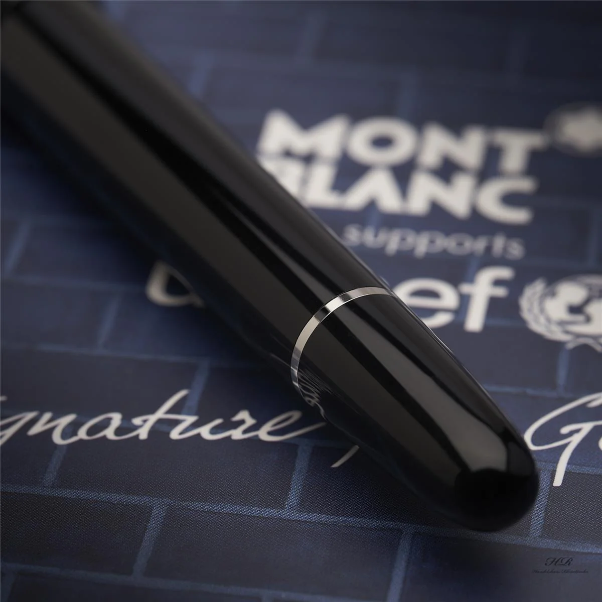 Montblanc Meisterstück Unicef 2013 Classique No 145 Platin Line Füller ID 109353 - Image 3