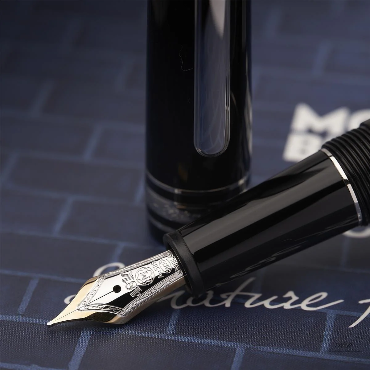 Montblanc Meisterstück Unicef 2013 Classique No 145 Platin Line Füller ID 109353 - Image 5