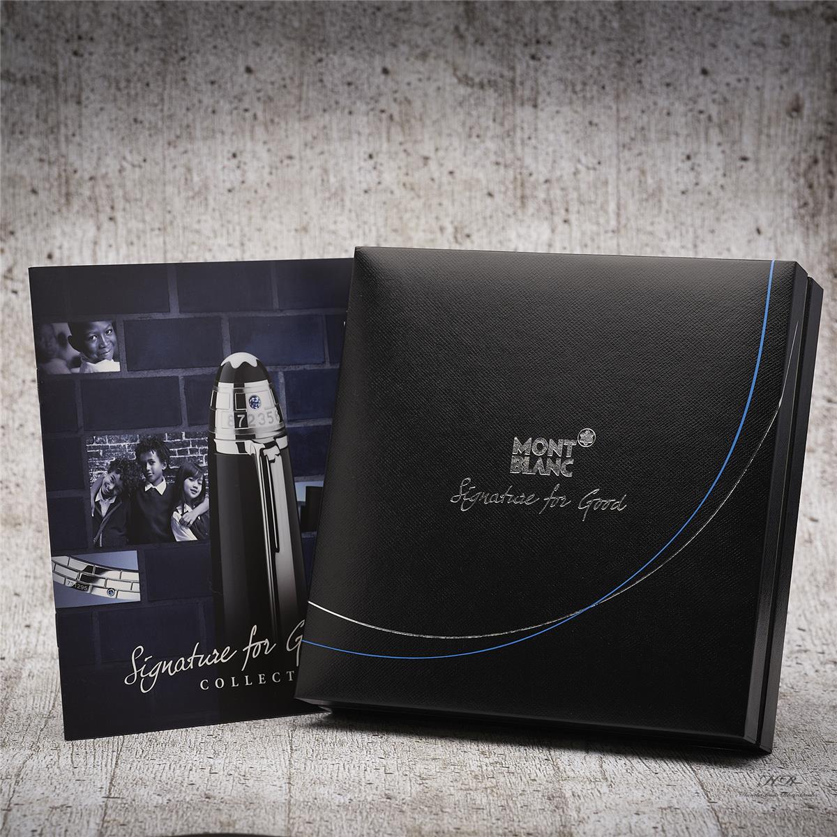 Montblanc Meisterstück Unicef 2013 Classique No 145 Platin Line Füller ID 109353 - Image 6
