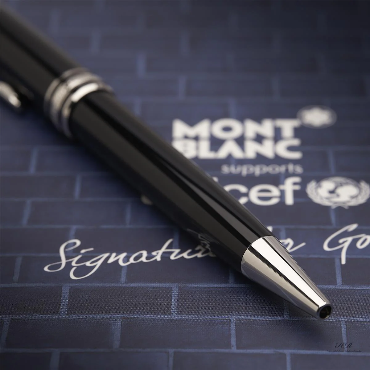 Montblanc Meisterstück Unicef 2013 Classique 164 Platin Kugelschreiber ID 109355 - Image 4