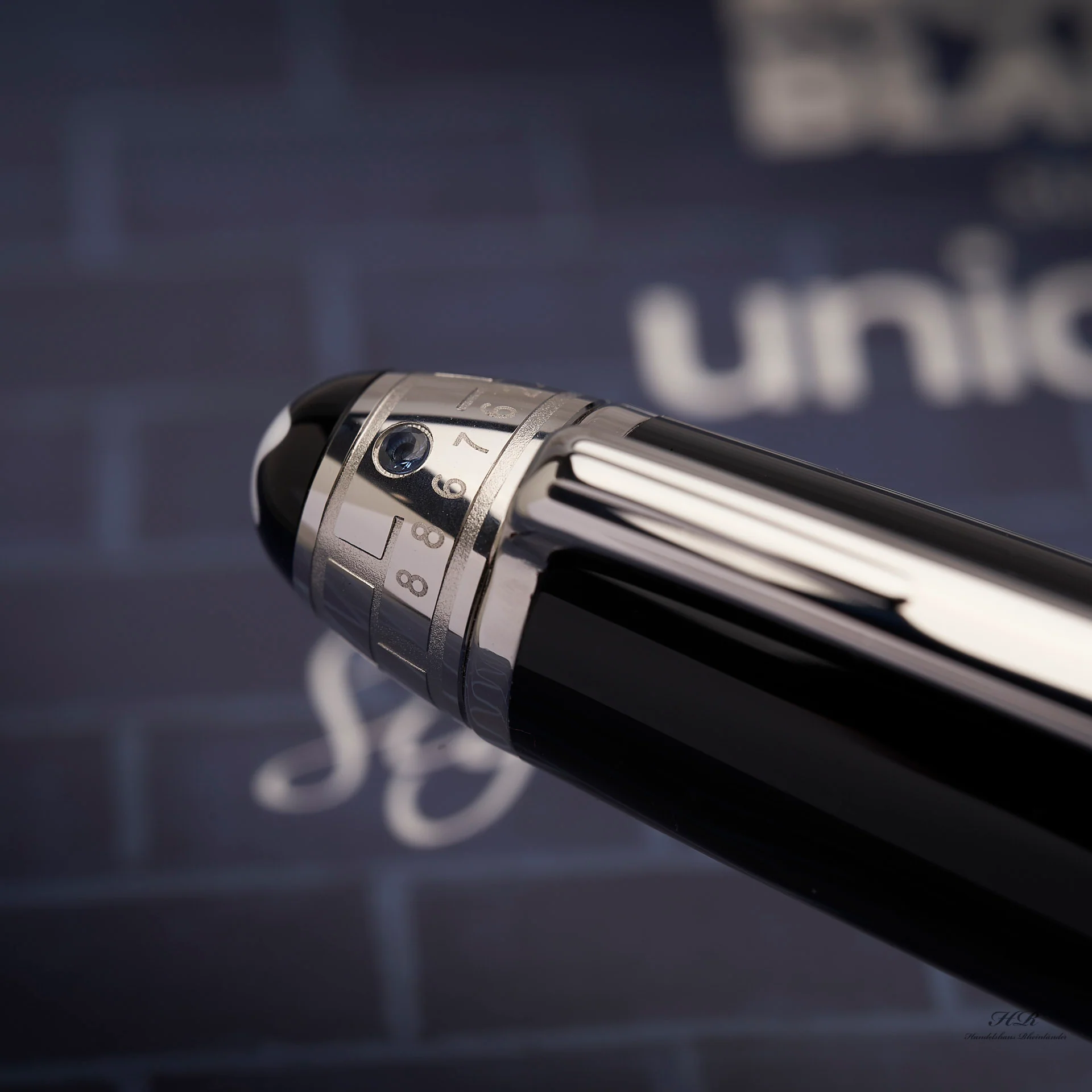 Montblanc Meisterstück Unicef 2013 Le Grand 161 Platin Kugelschreiber ID 109351 - Image 5
