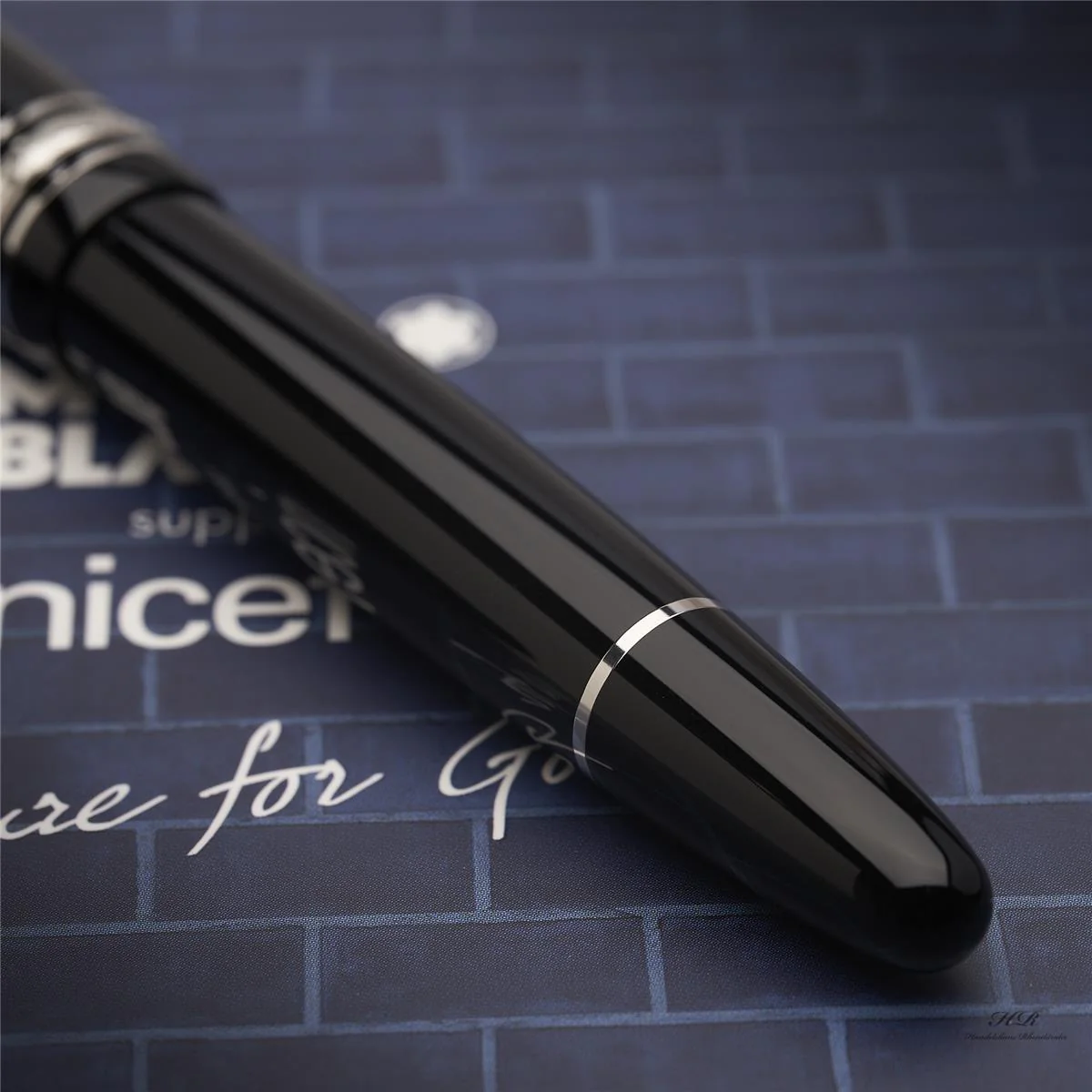 Montblanc Meisterstück Unicef 2013 Le Grand No 162 Platin Roller Ball ID 109350 - Image 3