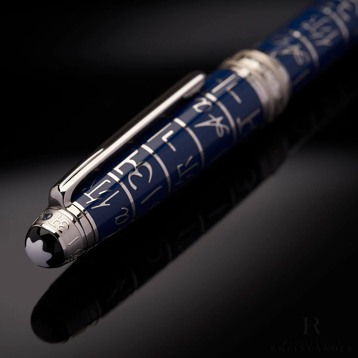 Montblanc Meisterstück UNICEF von 2017 Solitaire Mid Size Kuli ID 116085 mit OVP - Image 4