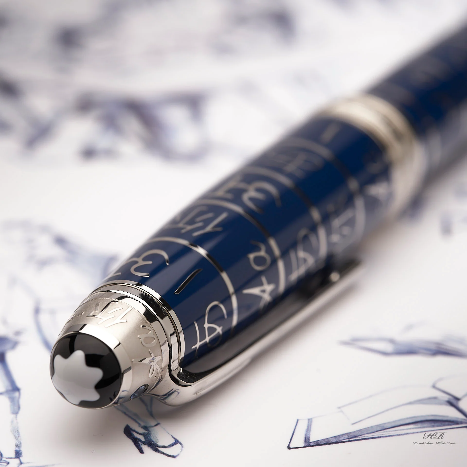 Montblanc Meisterstück UNICEF 2017 Solitaire Le Grand Füller ID 116083 mit OVP - Image 2