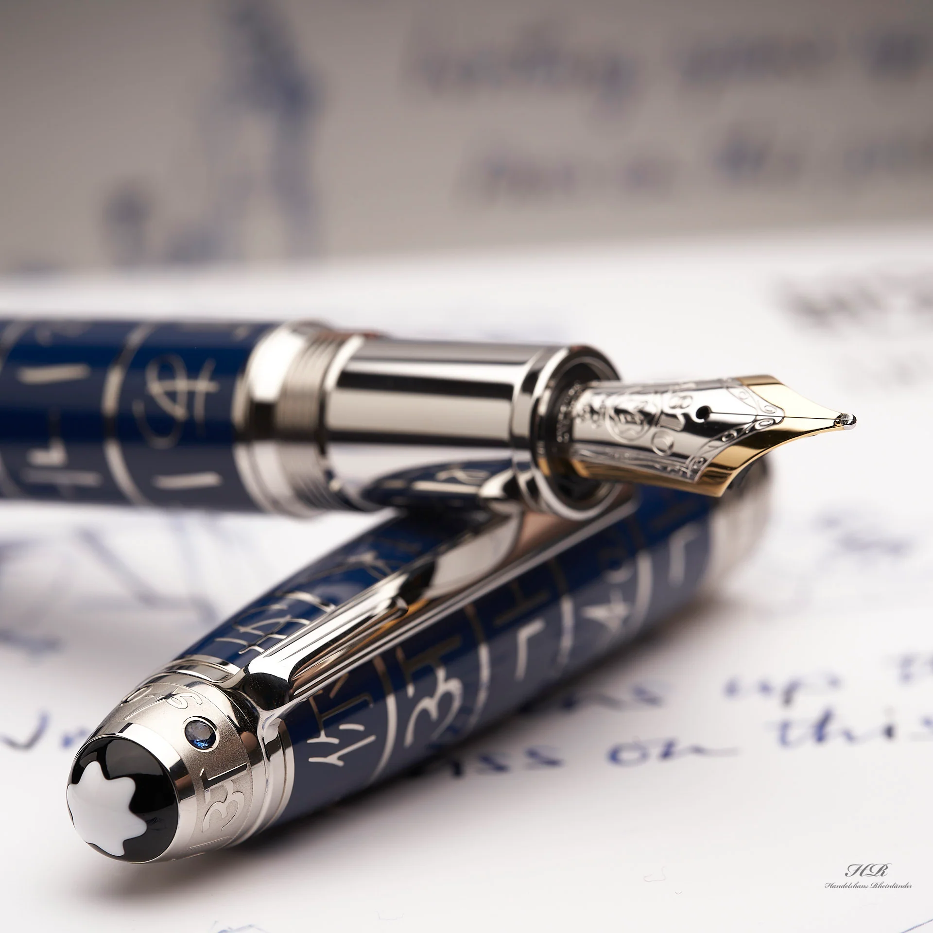 Montblanc Meisterstück UNICEF 2017 Solitaire Le Grand Füller ID 116083 mit OVP - Image 5