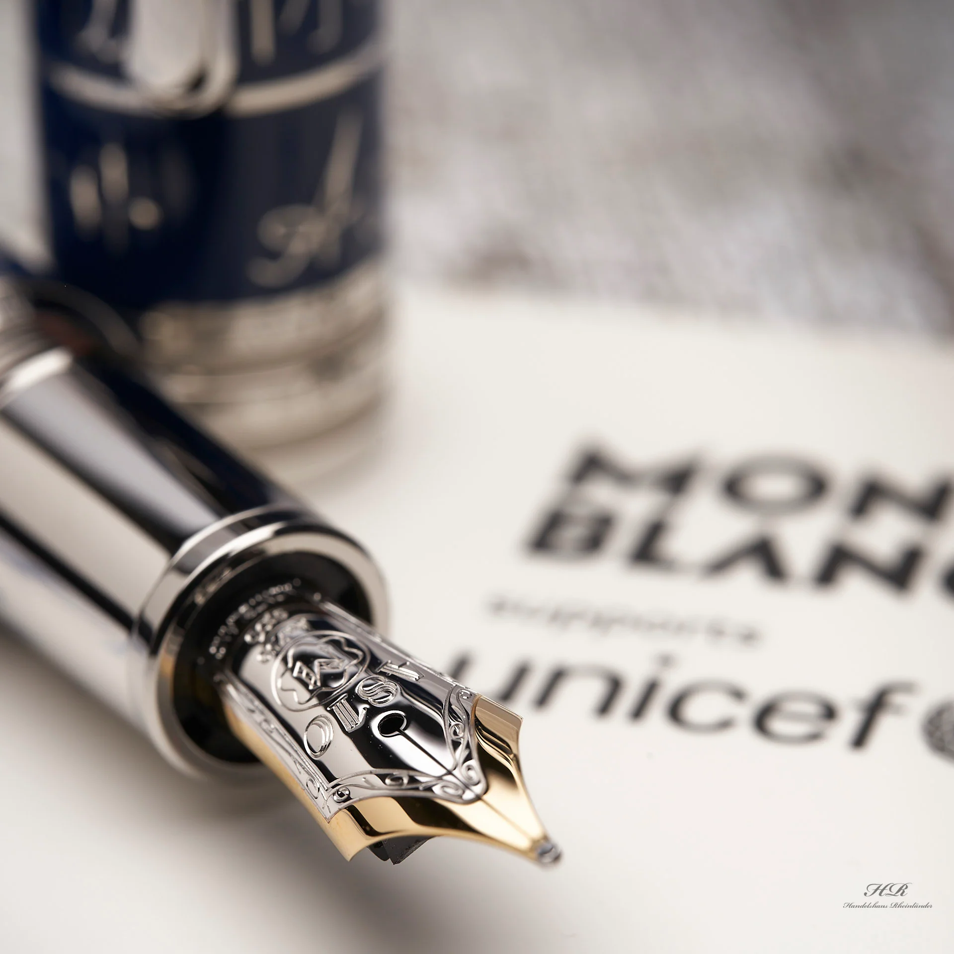 Montblanc Meisterstück UNICEF 2017 Solitaire Le Grand Füller ID 116083 mit OVP - Image 6