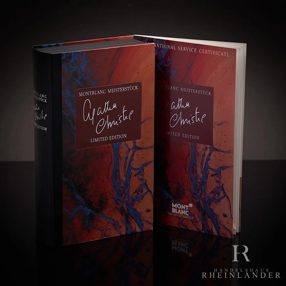 Montblanc Writers Edition Agatha Christie 2er Set Füllfederhalter Drehbleistift - Image 6