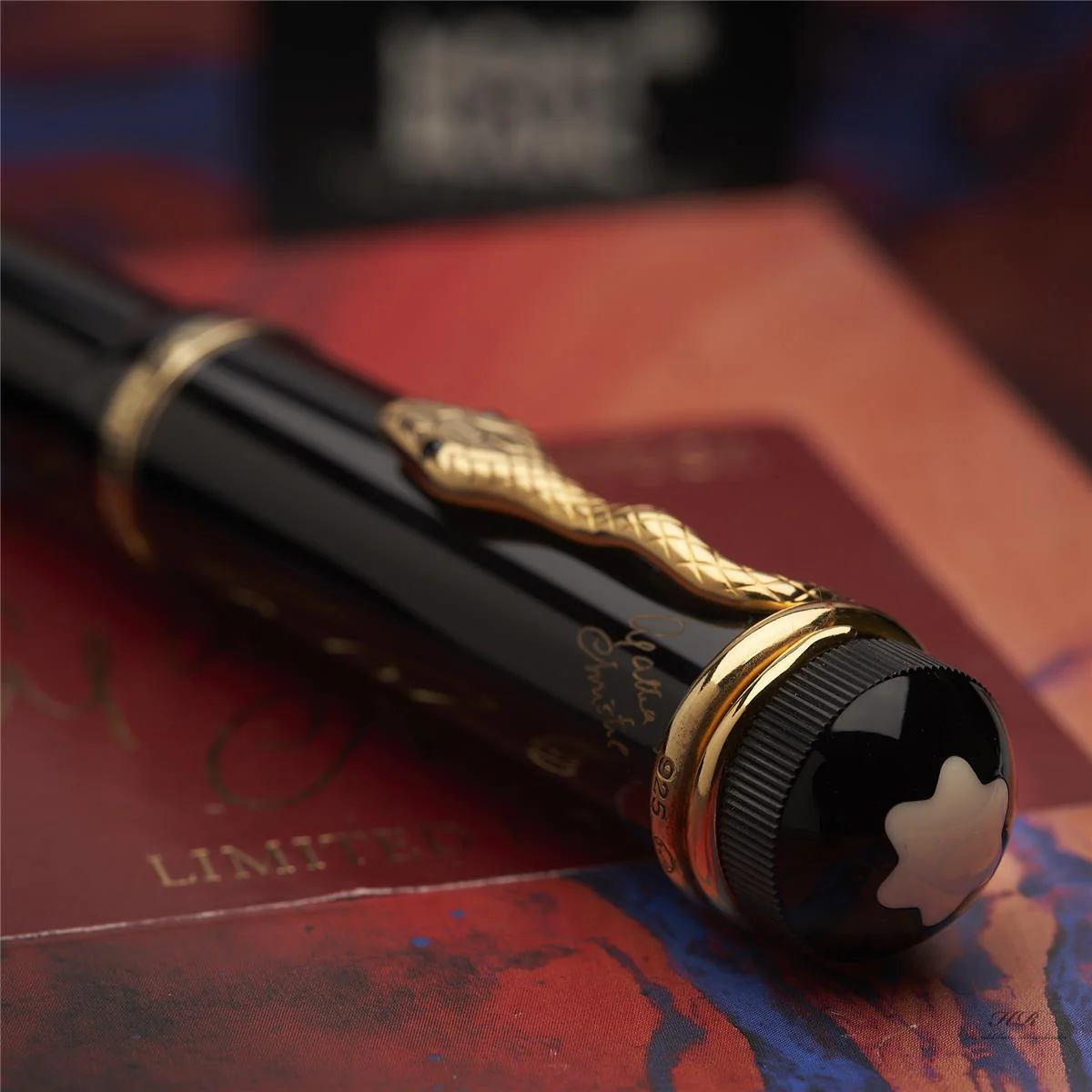 Montblanc Writers Edition Limited Vermeil 4810 Agatha Christie Füller ID 28614 - Image 2