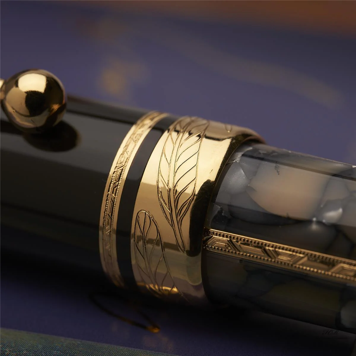 Montblanc Writers Edition von 1996 Alexandre Dumas Sohn Kugelschreiber ID 28644 - Image 5