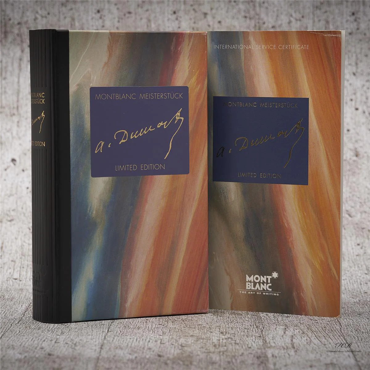 Montblanc Writers Edition von 1996 Alexandre Dumas Sohn Kugelschreiber ID 28644 - Image 7
