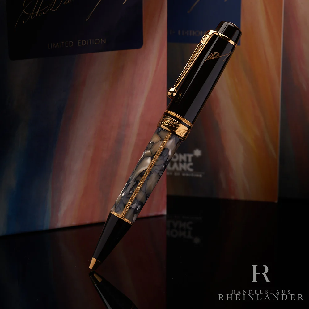 Montblanc Writers Edition 1996 Alexandre Dumas Vater Kugelschreiber ID 28644 OVP - Image 2