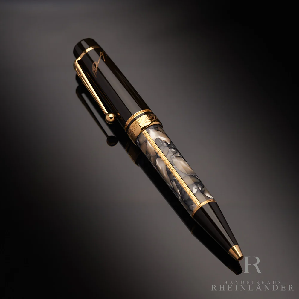 Montblanc Writers Edition 1996 Alexandre Dumas Vater Kugelschreiber ID 28644 OVP - Image 3
