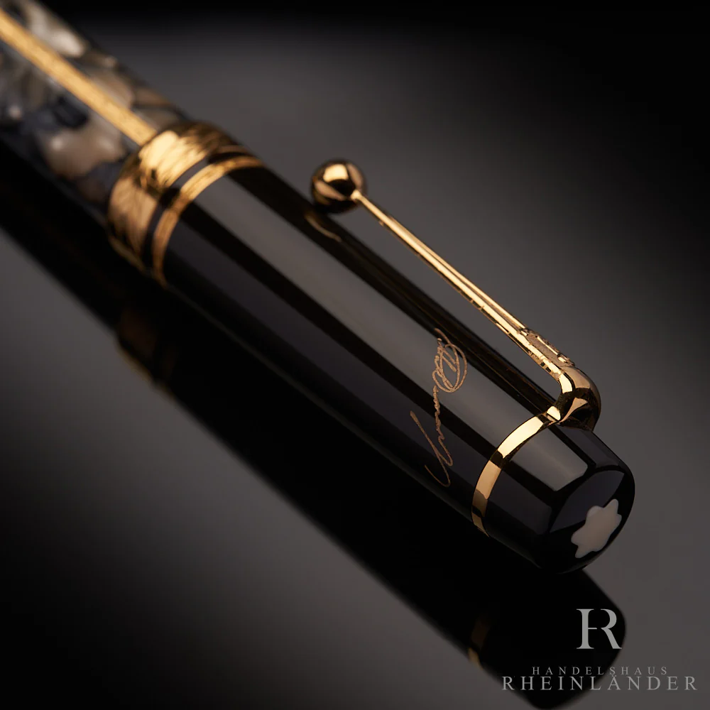 Montblanc Writers Edition 1996 Alexandre Dumas Vater Kugelschreiber ID 28644 OVP - Image 5