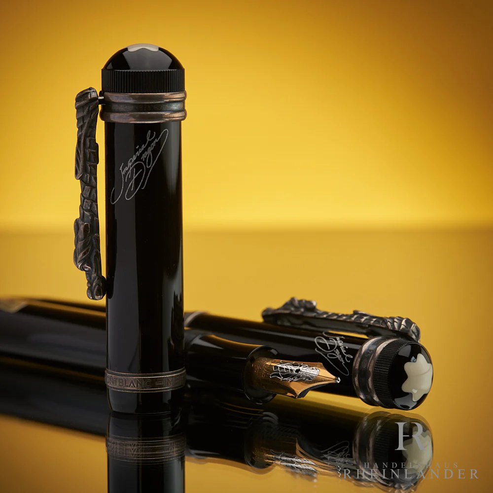 Montblanc Writers Edition Asia Line 1993 Imperial Dragon 2er Set ID 28701 OVP - Image 3
