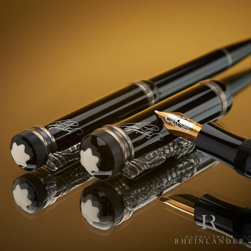 Montblanc Writers Edition Asia Line 1993 Imperial Dragon 2er Set ID 28701 OVP - Image 4