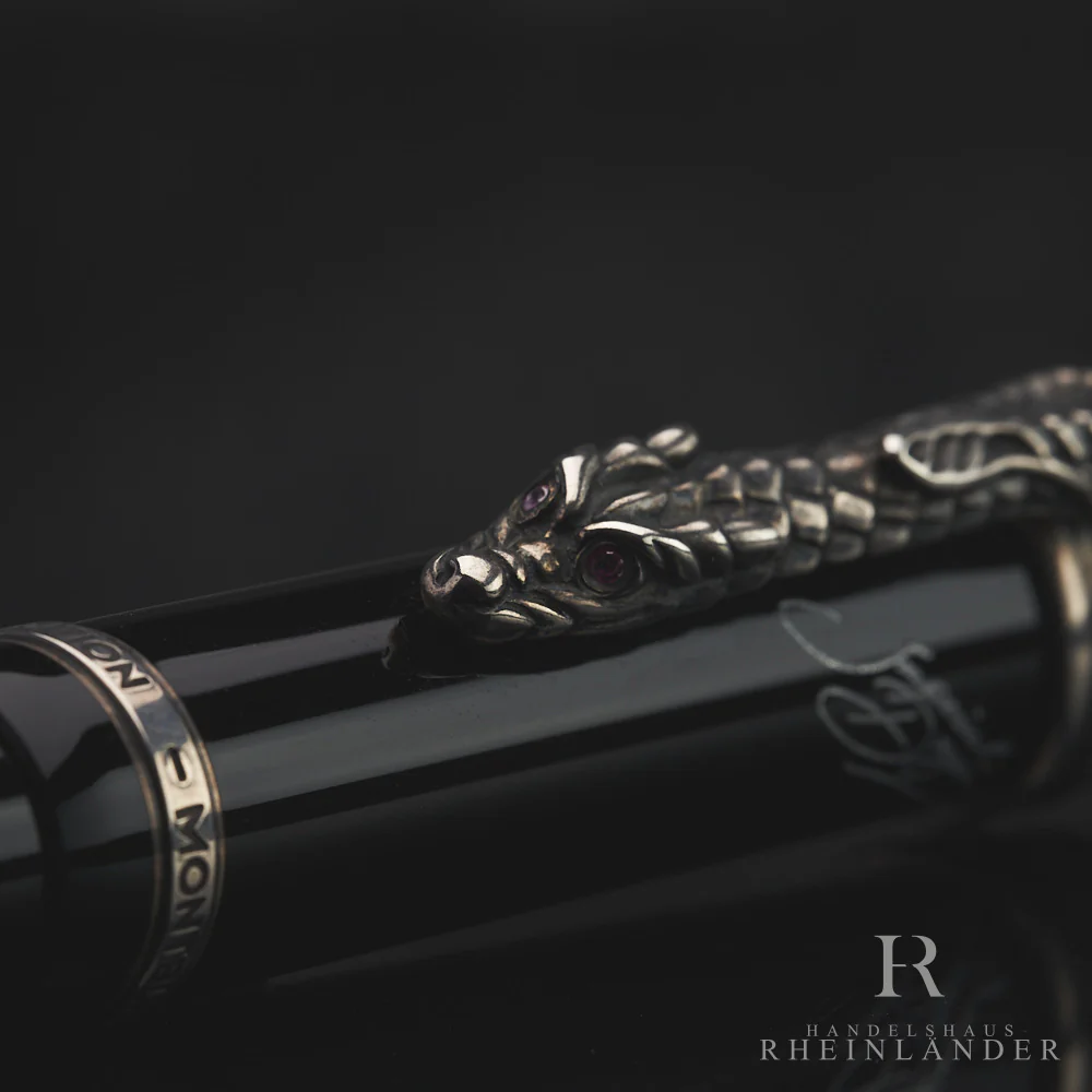 Montblanc Writers Edition Asia Line 1993 Imperial Dragon Füller ID 28609 mit OVP - Image 6