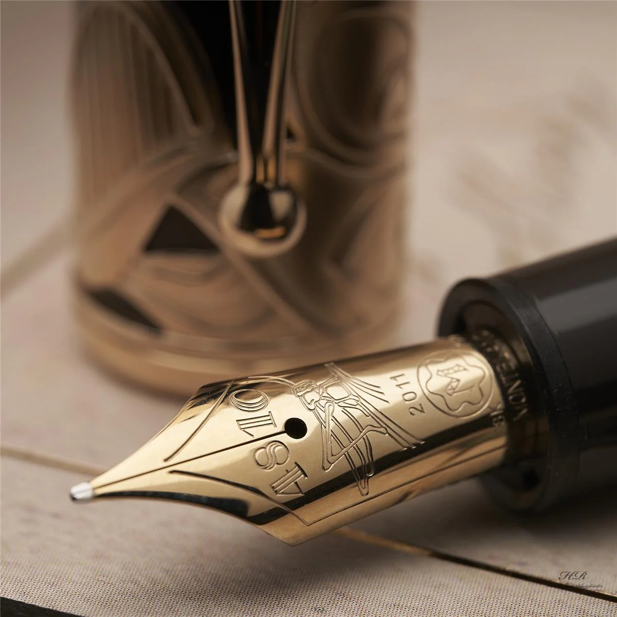 Montblanc Writers Edition von 2011 Carlo Collodi Füllfederhalter ID 106640 OVP - Image 6