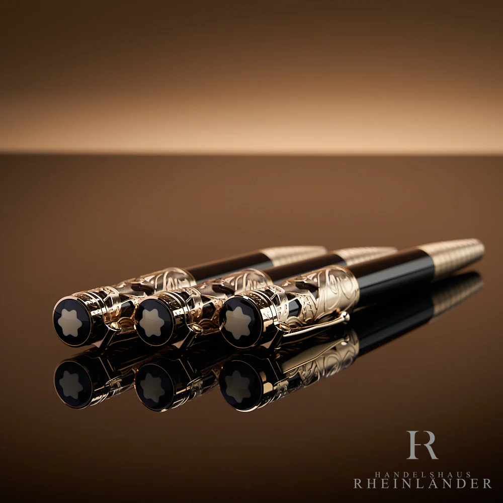 Montblanc Writers Edition Set Carlo Collodi 2011 Füller Kuli Bleistsift 106644 - Image 2
