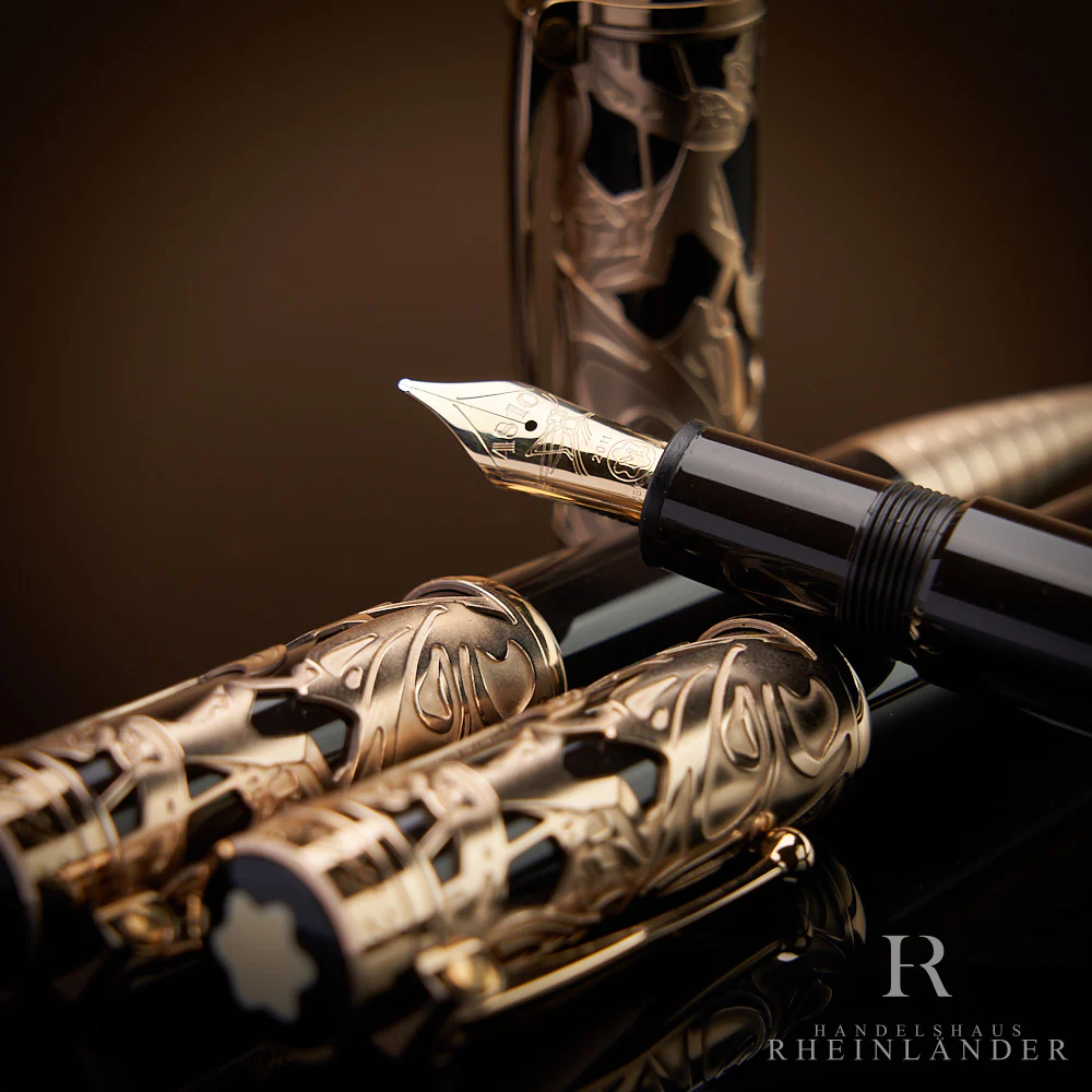 Montblanc Writers Edition Set Carlo Collodi 2011 Füller Kuli Bleistsift 106644 - Image 5