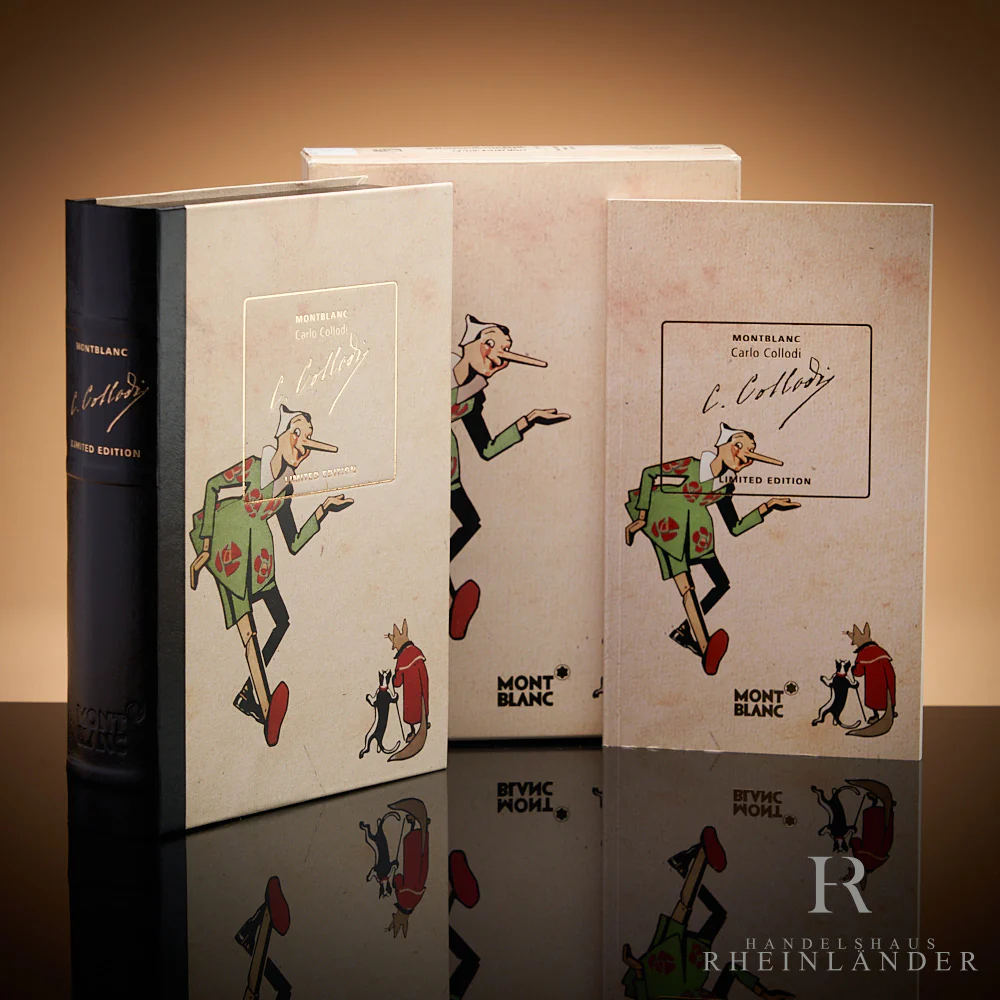 Montblanc Writers Edition Set Carlo Collodi 2011 Füller Kuli Bleistsift 106644 - Image 6