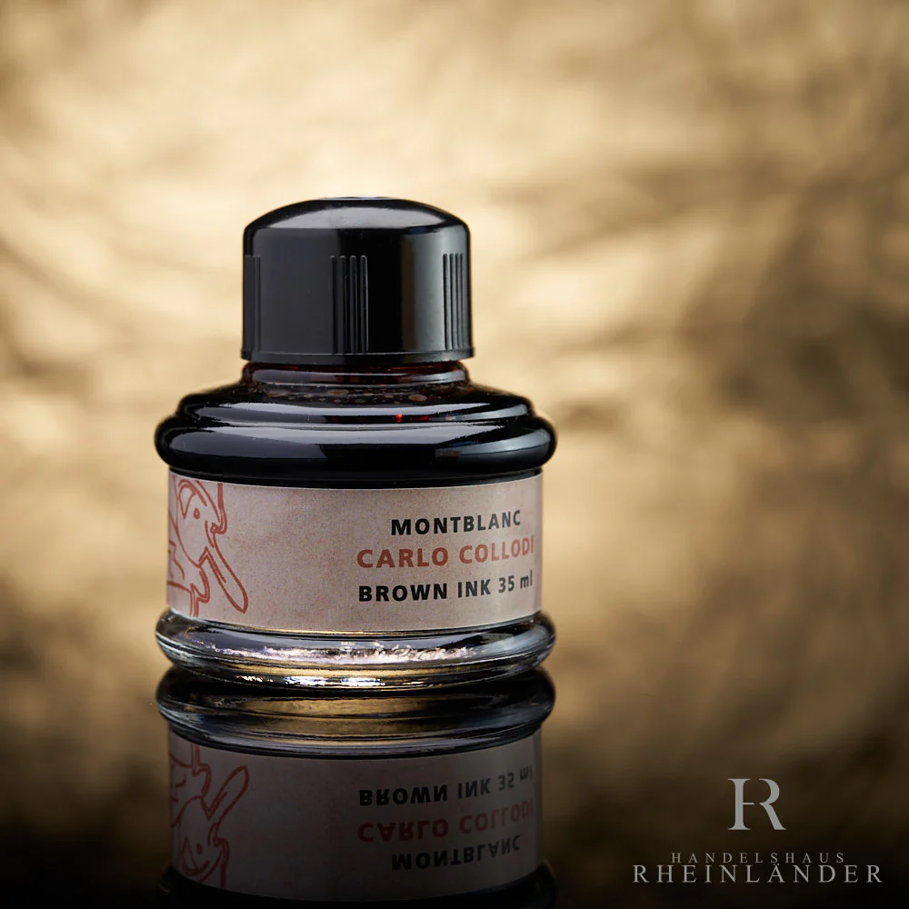 Montblanc Writers Edition 2011 Carlo Collodi Tintenfass 35ml Braun 106926