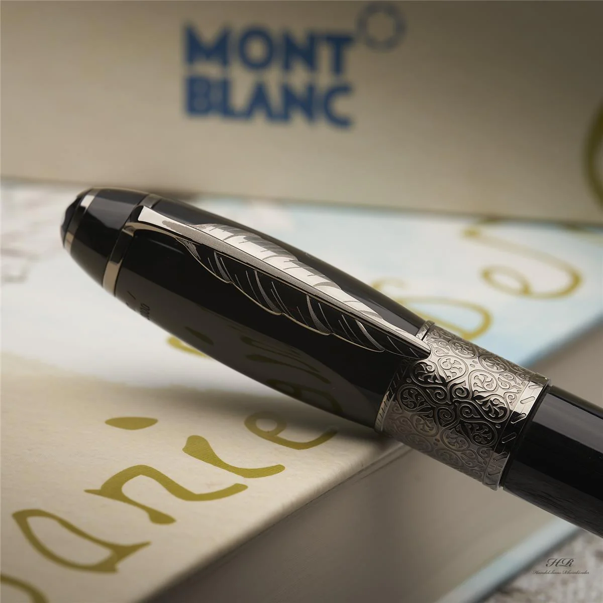 Montblanc Writers Edition von 2014 Daniel Defoe Kugelschreiber ID 110508 mit OVP - Image 3