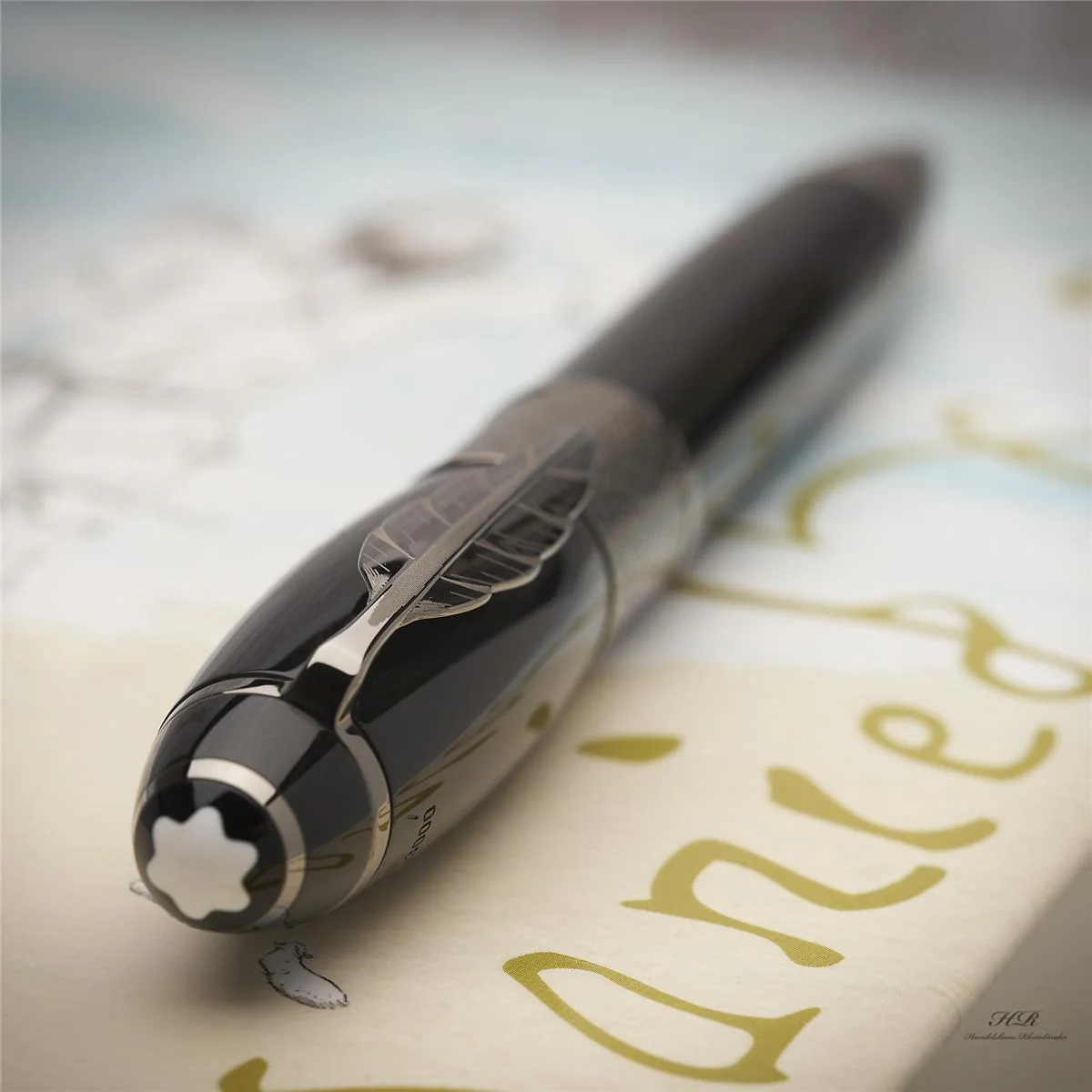 Montblanc Writers Edition von 2014 Daniel Defoe Kugelschreiber ID 110508 mit OVP - Image 5