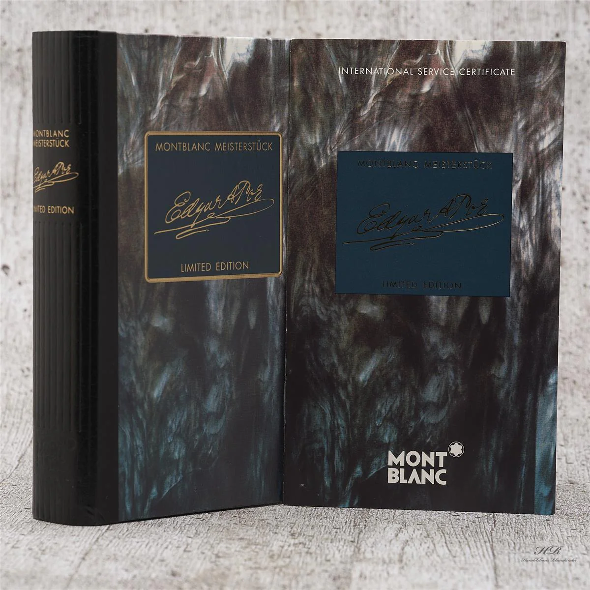 Montblanc Writers Edition von 1998 Edgar Allan Poe Füllfederhalter ID 28650 OVP - Image 4