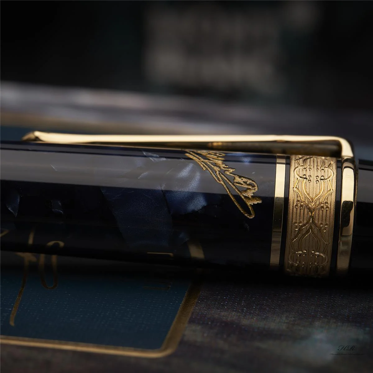 Montblanc Writers Edition von 1998 Edgar Allan Poe Kugelschreiber ID 28651 OVP - Image 4
