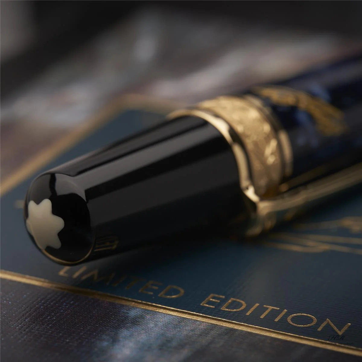 Montblanc Writers Edition von 1998 Edgar Allan Poe Kugelschreiber ID 28651 OVP - Image 5